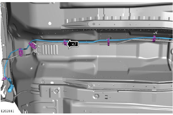 Engine Emission Control - Ingenium i4 2.0l Diesel Diesel Exhaust Fluid Pipe (G1875910) / Removal and Installation