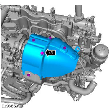 Engine - Ingenium i4 2.0l Diesel Engine (G1880413) Removal