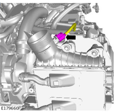 Intake Air Distribution and Filtering - Ingenium i4 2.0l Diesel Charge Air Cooler (G1875919) Removal and Installation