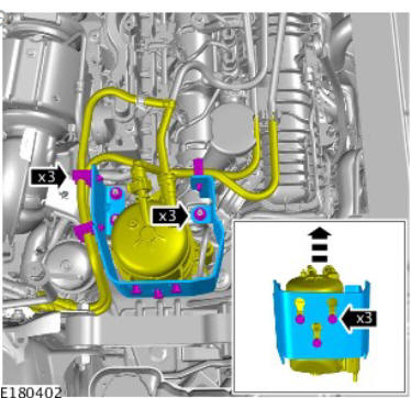 Exhaust - Ingenium i4 2.0l Diesel Catalytic Converter (G1880489) / Installation