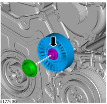 Engine Front Cover (G1875898) / Removal and Installation