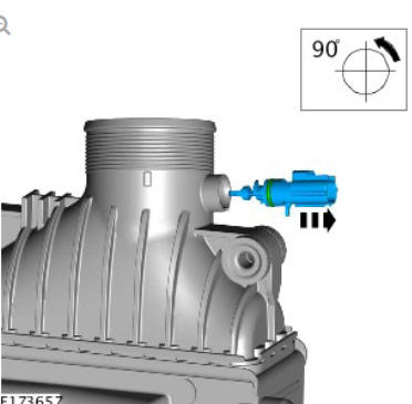 Intake Air Distribution and Filtering - Ingenium i4 2.0l Diesel Charge Air Cooler (G1875919) Removal and Installation