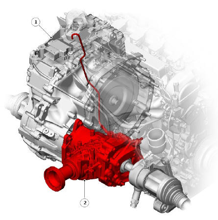 POWER TRANSFER UNIT (PTU) - VEHICLES WITHOUT ACTIVE DRIVELINE