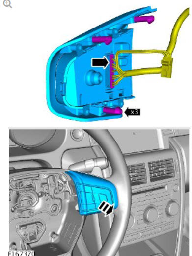 Speed Control Switch (G1780347) Removal and Installation