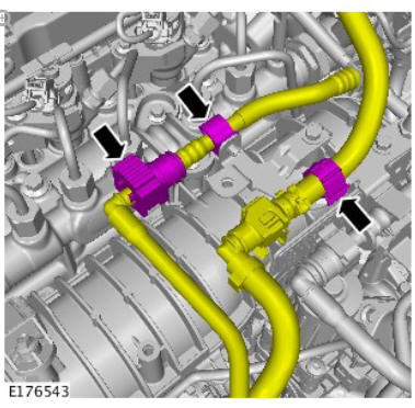 Fuel Charging and Controls - Ingenium i4 2.0l Diesel Fuel Pump (G1875960) Removal