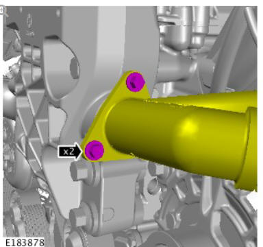 Engine Mount (G1913572) / Removal and Installation