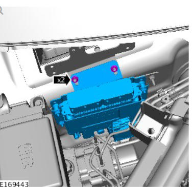 Electronic Engine Controls - Ingenium i4 2.0l Diesel Engine Control Module (G1875928) / Removal and Installation
