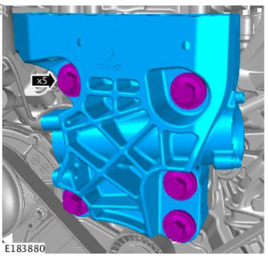 Engine Mount (G1913572) / Removal and Installation