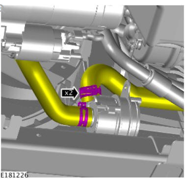Engine Cooling - Ingenium i4 2.0l Diesel Coolant Pump - Charge Air Cooler (G1879560) / Removal and Installation