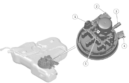 DIESEL EXHAUST FLUID (DEF) TANK MODULE