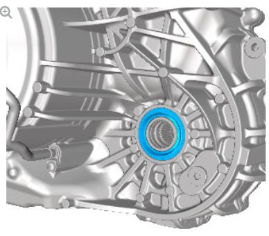 Left Halfshaft Seal (G1660833) Removal and Installation