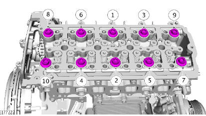 Cylinder Head Gasket (G1875895) / Removal