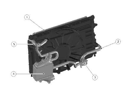 CHARGE AIR COOLER COOLING COMPONENTS