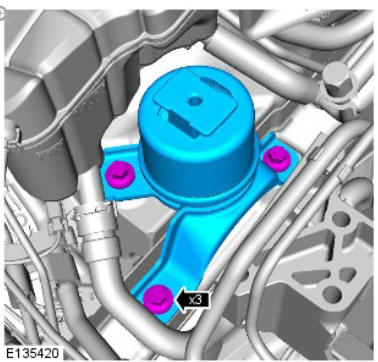 Engine - Ingenium i4 2.0l Diesel Right Engine Mount (G1875883) / Removal and Installation