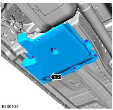Engine Emission Control - Ingenium i4 2.0l Diesel Diesel Exhaust Fluid Tank (G1875909) / Removal and Installation