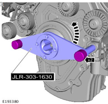Engine - Ingenium i4 2.0l Diesel Lower Timing Chain (G1875890) / Removal