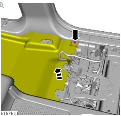 Parking Aid Parking Aid Camera Module (G1780353) / Removal and Installation