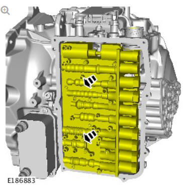 Main Control Valve Body Solenoids (G1948467) Removal and Installation