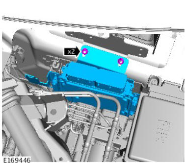 Electronic Engine Controls - Ingenium i4 2.0l Diesel Engine Control Module (G1875928) / Removal and Installation
