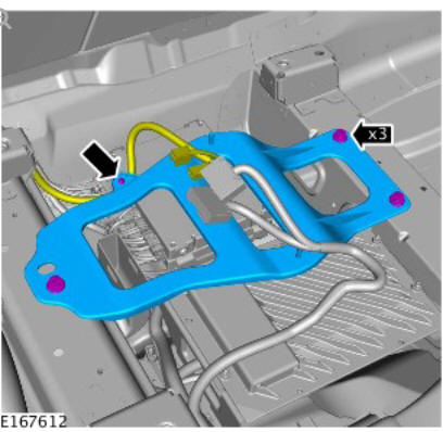 Parking Aid Parking Aid Camera Module (G1780353) / Removal and Installation