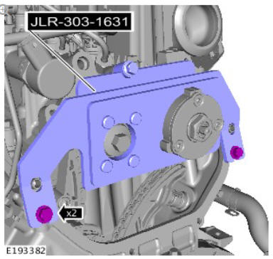 Engine - Ingenium i4 2.0l Diesel Lower Timing Chain (G1875890) / Removal