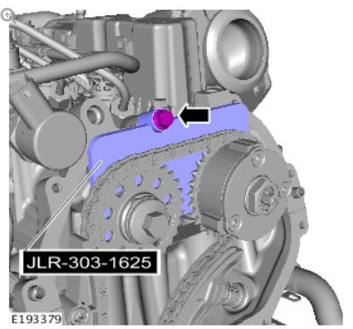 Engine - Ingenium i4 2.0l Diesel Upper Timing Chain (G1875889) / Installation