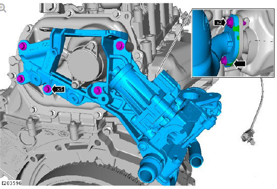 Engine and Ancillaries (G1977457) Removal