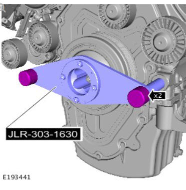 Engine - Ingenium i4 2.0l Diesel Upper Timing Chain (G1875889) / Installation