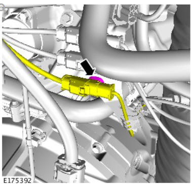 Electronic Engine Controls - Ingenium i4 2.0l Diesel Exhaust Gas Temperature Sensor (G1875930)/ Removal and Installation