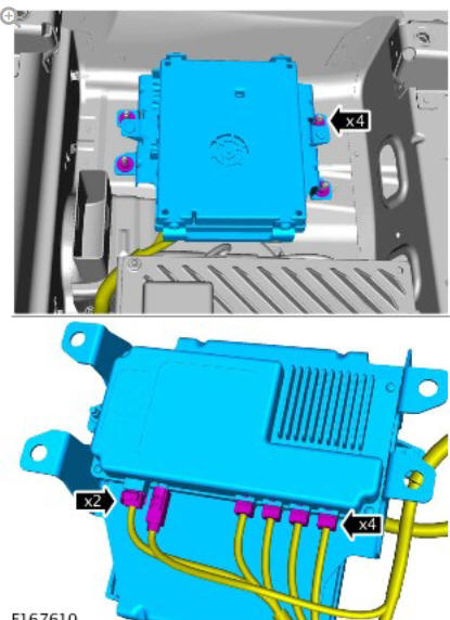 Parking Aid Parking Aid Camera Module (G1780353) / Removal and Installation