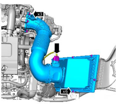 Engine - Ingenium i4 2.0l Diesel Upper Timing Cover (G1875872) / Removal and Installation