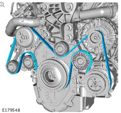 Engine Cooling - Ingenium i4 2.0l Diesel Coolant Pump (G1879556) / Removal and Installation