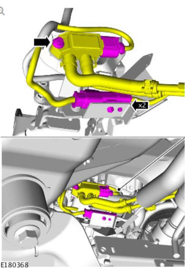 Exhaust - Ingenium i4 2.0l Diesel Diesel Particulate Filter - Vehicles With- Diesel Exhaust Fluid (G1880492) / Removal Installation