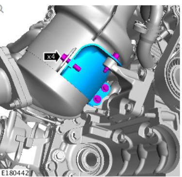 Transmission - Ingenium i4 2.0l Diesel (G1887785) Removal