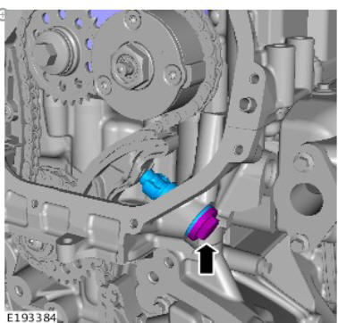 Engine - Ingenium i4 2.0l Diesel Lower Timing Chain (G1875890) / Removal