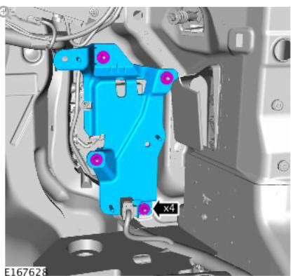 Parking Aid Parking Aid Module (G1780354) / Removal and Installation