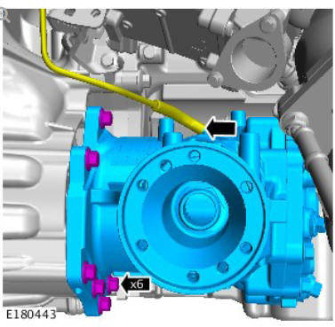 Transmission - Ingenium i4 2.0l Diesel (G1887785) Removal