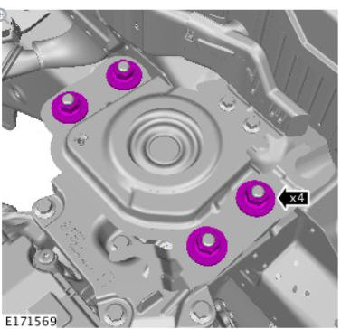 Engine - Ingenium i4 2.0l Diesel Engine Mount Alignment (G1815586) General Procedures