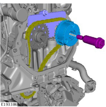 Engine - Ingenium i4 2.0l Diesel Lower Timing Chain (G1875890) / Removal