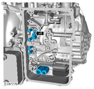 Main Control Valve Body Solenoids (G1948467) Removal and Installation