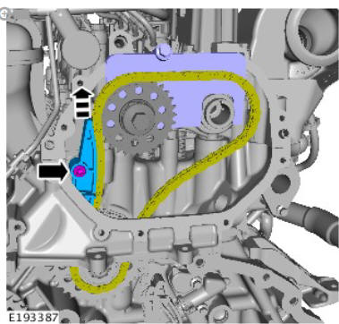 Engine - Ingenium i4 2.0l Diesel Lower Timing Chain (G1875890) / Removal