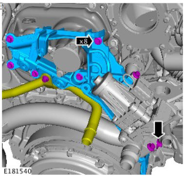 Engine - Ingenium i4 2.0l Diesel Upper Timing Cover (G1875872) / Removal and Installation