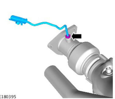 Exhaust - Ingenium i4 2.0l Diesel Diesel Particulate Filter - Vehicles With- Diesel Exhaust Fluid (G1880492) / Removal Installation