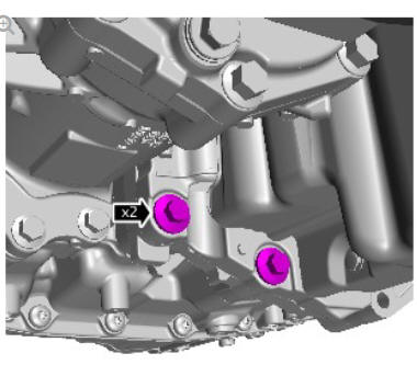 Transmission - Ingenium i4 2.0l Diesel (G1887785) Removal