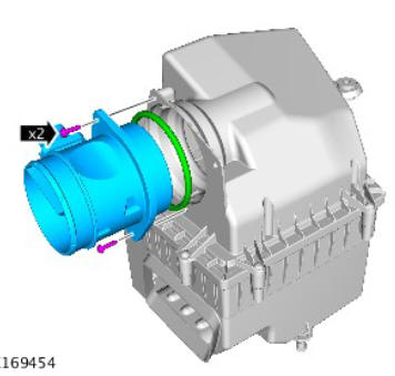 Electronic Engine Controls - Ingenium i4 2.0l Diesel Mass Air Flow Sensor (G1875933) / Removal and Installation