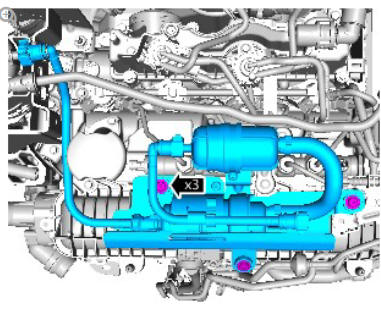 Fuel Charging and Controls - Ingenium i4 2.0l Diesel Fuel Rail (G1875959) / Removal 