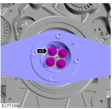 Crankshaft Pulley (G1875869) / Removal and Installation