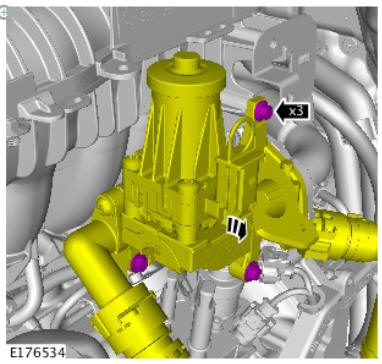 Fuel Charging and Controls - Ingenium i4 2.0l Diesel Fuel Pump (G1875960) Removal