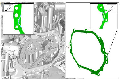 Engine - Ingenium i4 2.0l Diesel Upper Timing Cover (G1875872) / Removal and Installation