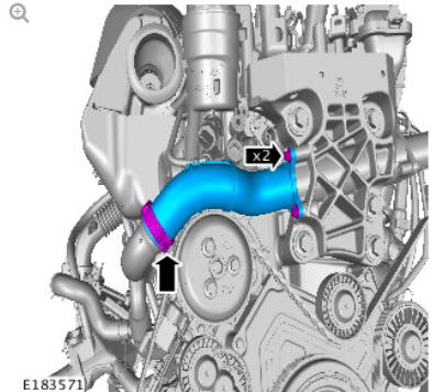 Electronic Engine Controls - Ingenium i4 2.0l Diesel Oil Pressure and Temperature Sensor (G1909611)/ Removal and Installation